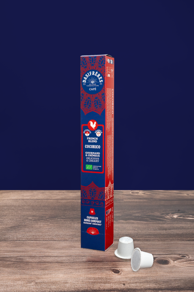café cocorico bio capsules Nespresso® compatible