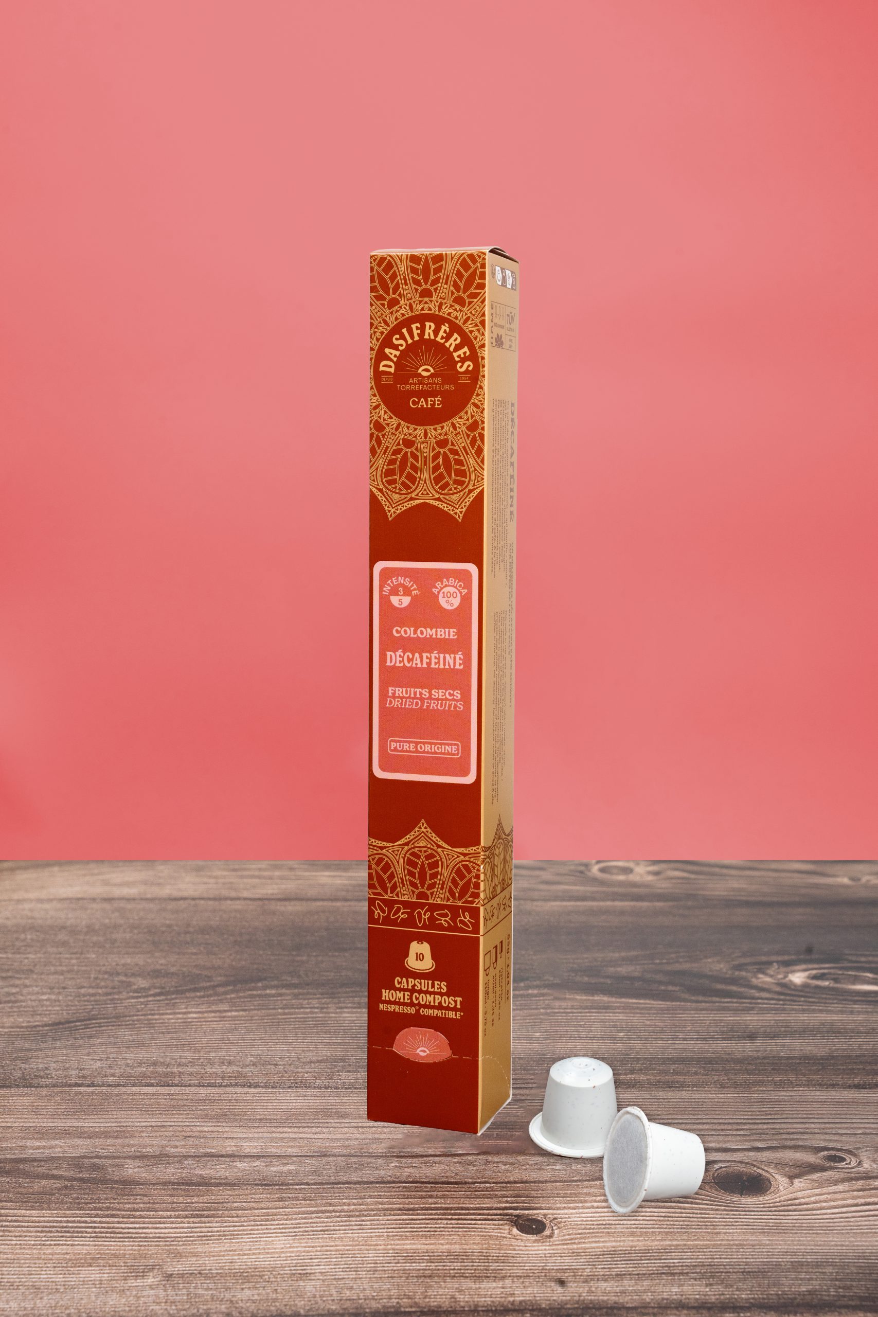 décafeiné colombie capsules Nespresso® compatible