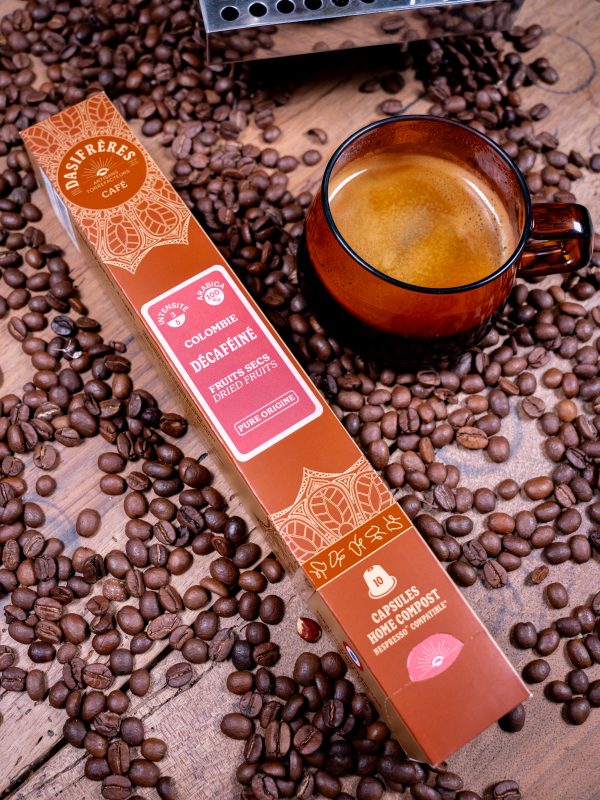 Décaféiné – Colombie, 10 capsules Nespresso® compatible