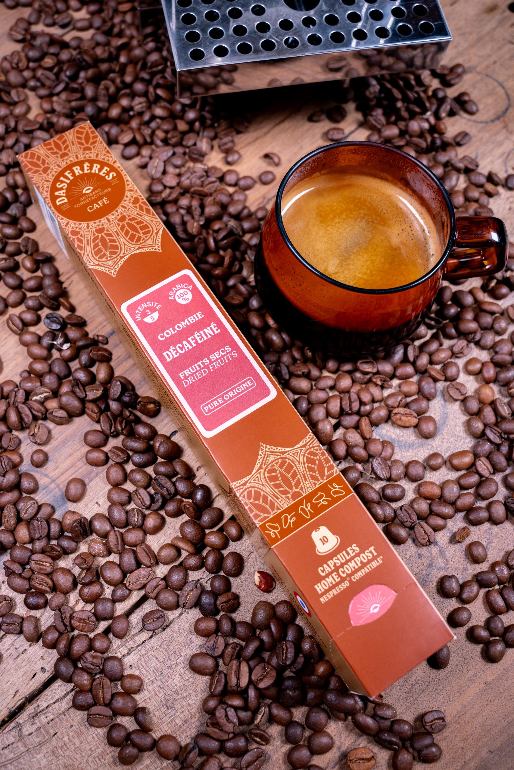 décafeiné colombie capsules Nespresso® compatible
