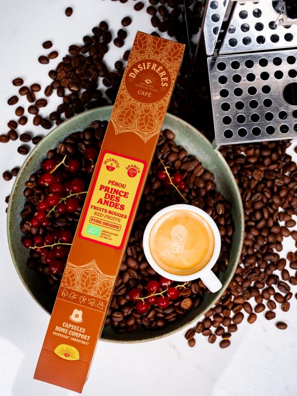 Café Prince des Andes – Pérou Bio, 10 capsules Nespresso® compatible