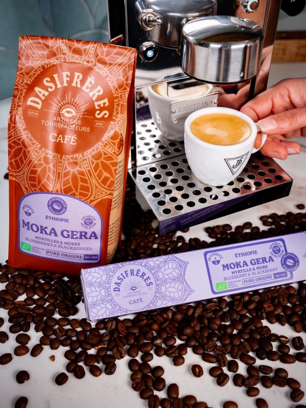 Café Moka Gera – Éthiopie Bio, 10 capsules Nespresso® compatible
