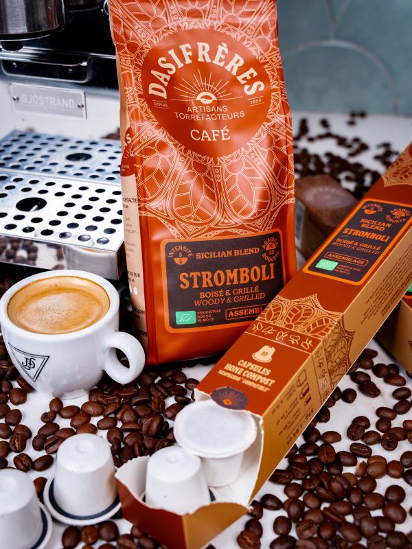 Café Stromboli – Sicilian Blend Bio, 10 capsules Nespresso® compatible