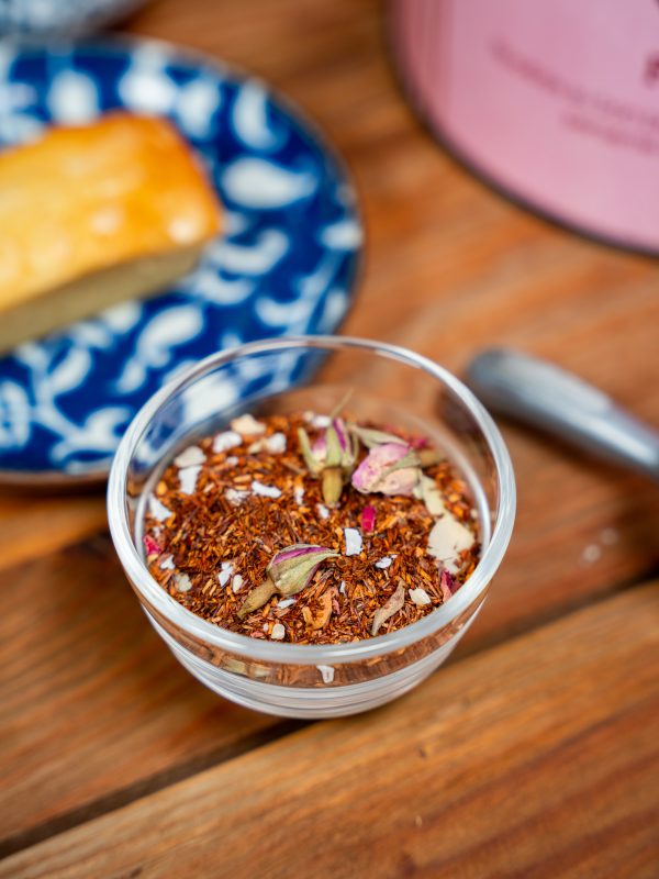 Financier – Rooibos amande & rose
