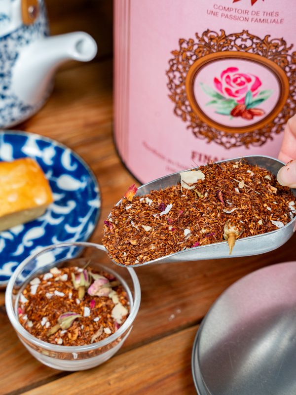 Financier – Rooibos amande & rose