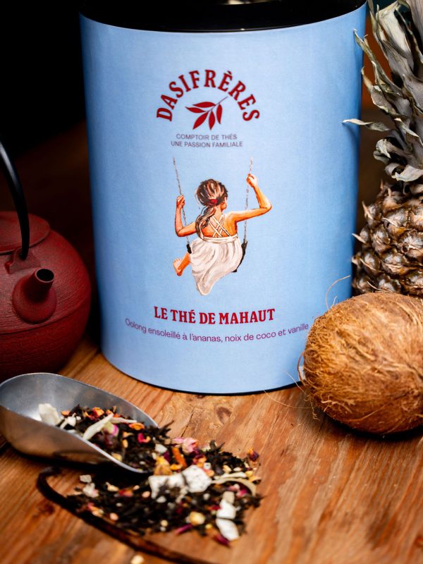 Le Thé de Mahaut – Oolong à l’ananas & noix de coco