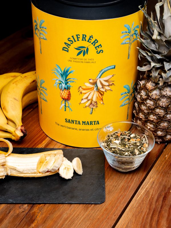 Santa Marta – Thé vert à la banane & ananas
