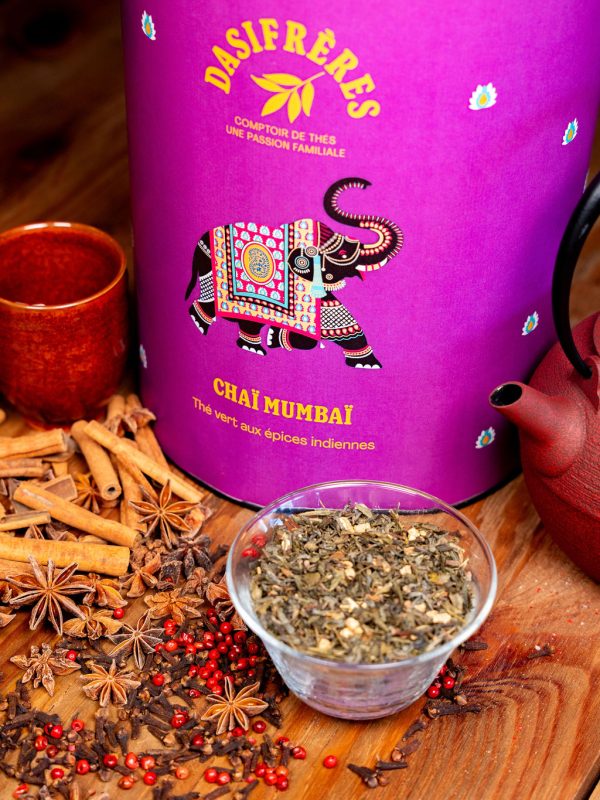 Chai Mumbai – Thé vert épicé