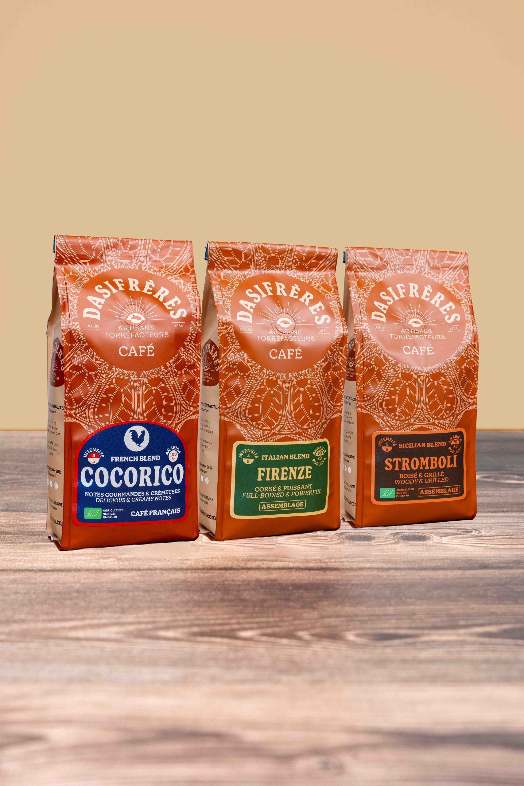 assortiment decouverte cafe grain cafe moulu