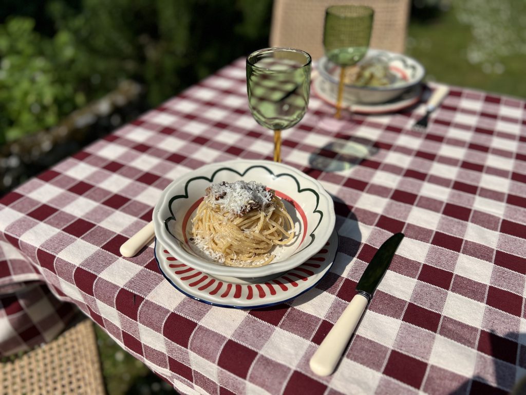 recette revisitée de carbonara au lapsang souchong