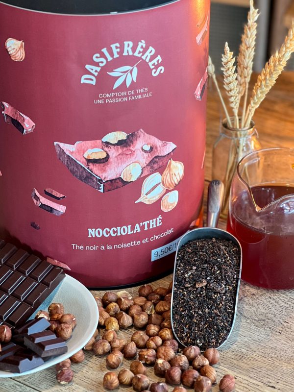 Nocciola’Thé – Thé noir à la noisette et au chocolat