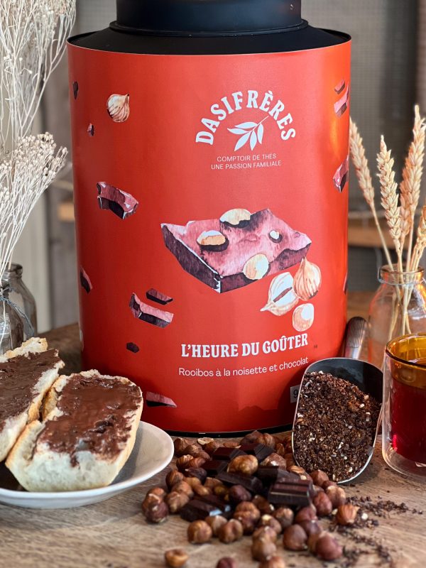 L’heure du goûter – Rooibos à la noisette et au chocolat