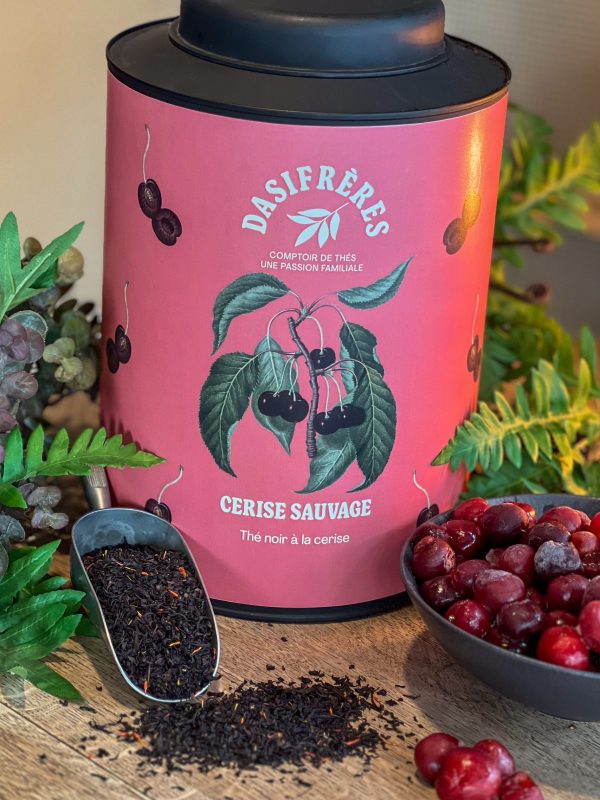 Cerise Sauvage – Thé noir à la cerise