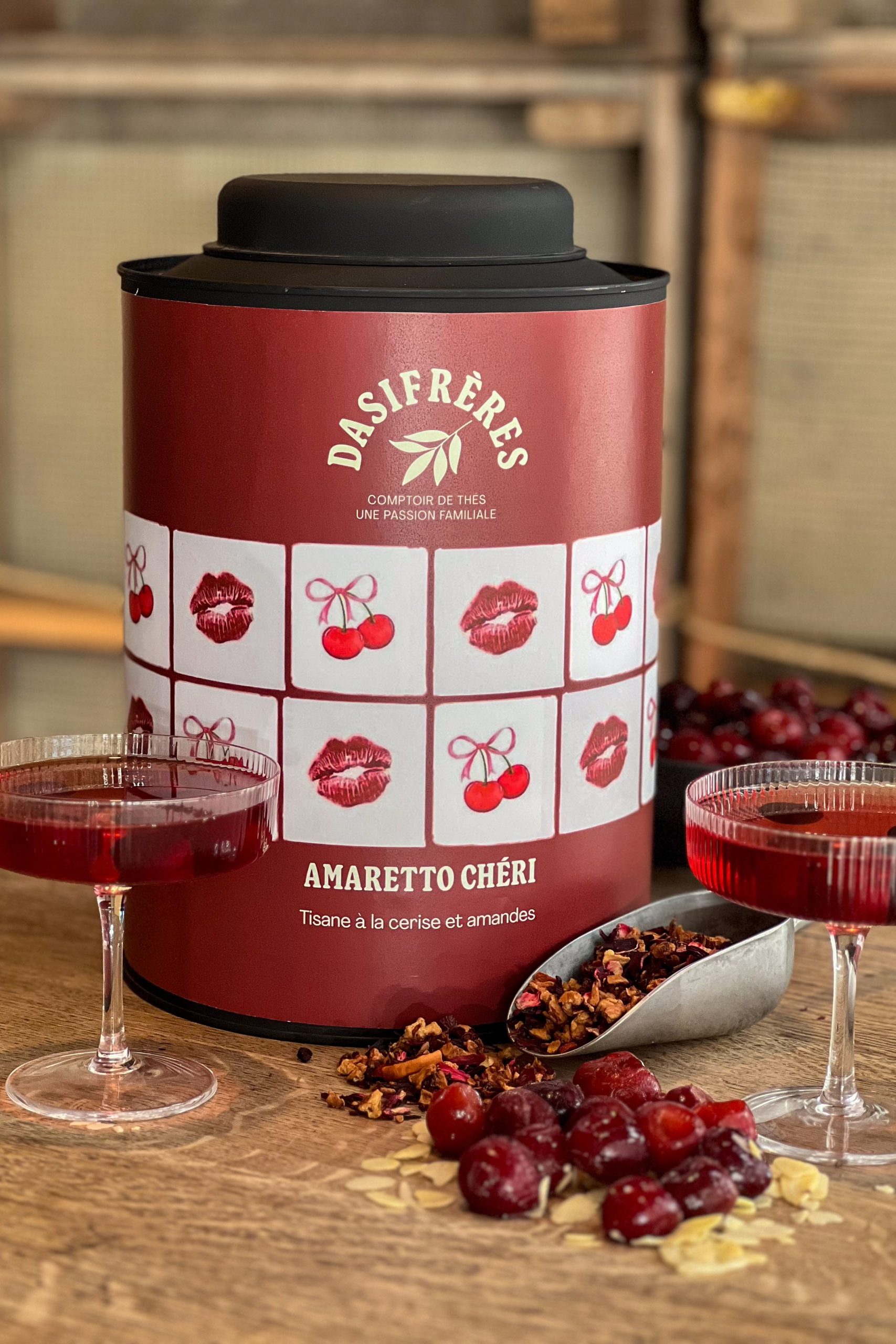 Amaretto Chéri - Tisane à la cerise & aux amandes