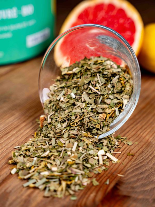 Citron givré BIO – Maté au pamplemousse & citronnelle