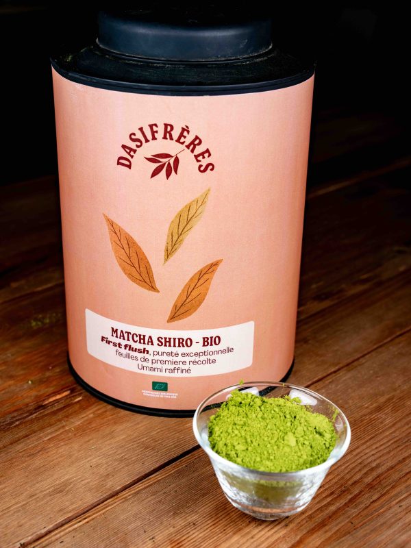 Matcha Shiro Bio – Thé vert végétal et umami