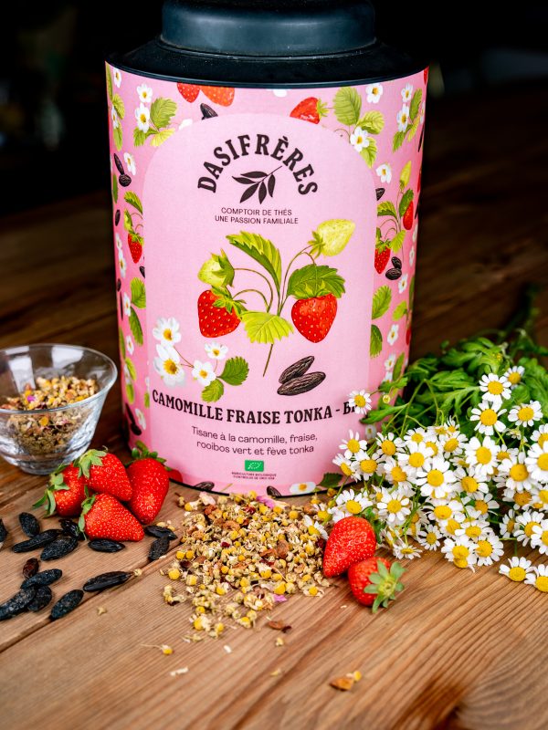 Camomille Fraise Tonka Bio – Infusion