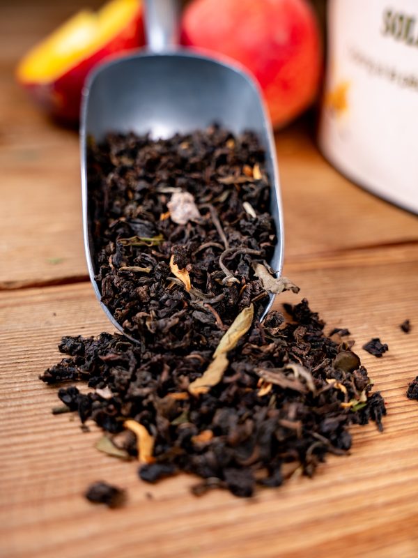 Soleil blanc – Oolong à la pêche & fleur d&rsquo;oranger
